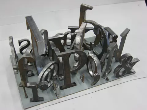 Dan Turèlls Plads - Alfabet Turèll